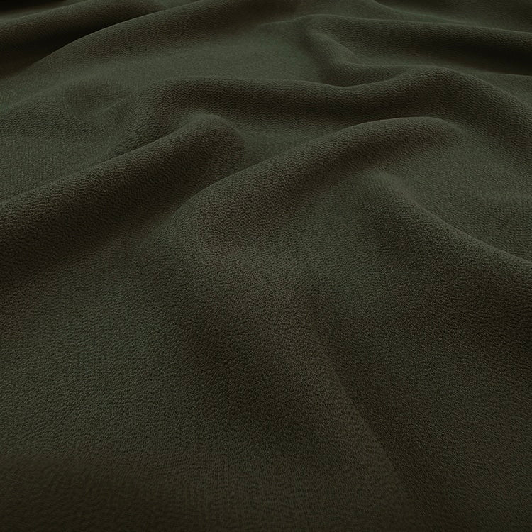 Black Plain Pearl Chiffon Hijab