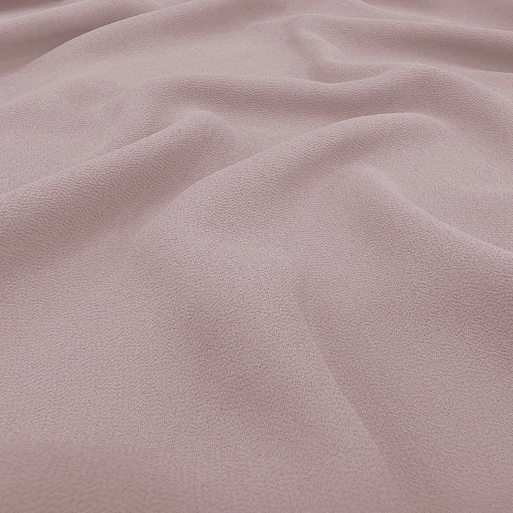 Nude Pink Plain Pearl Chiffon Hijab