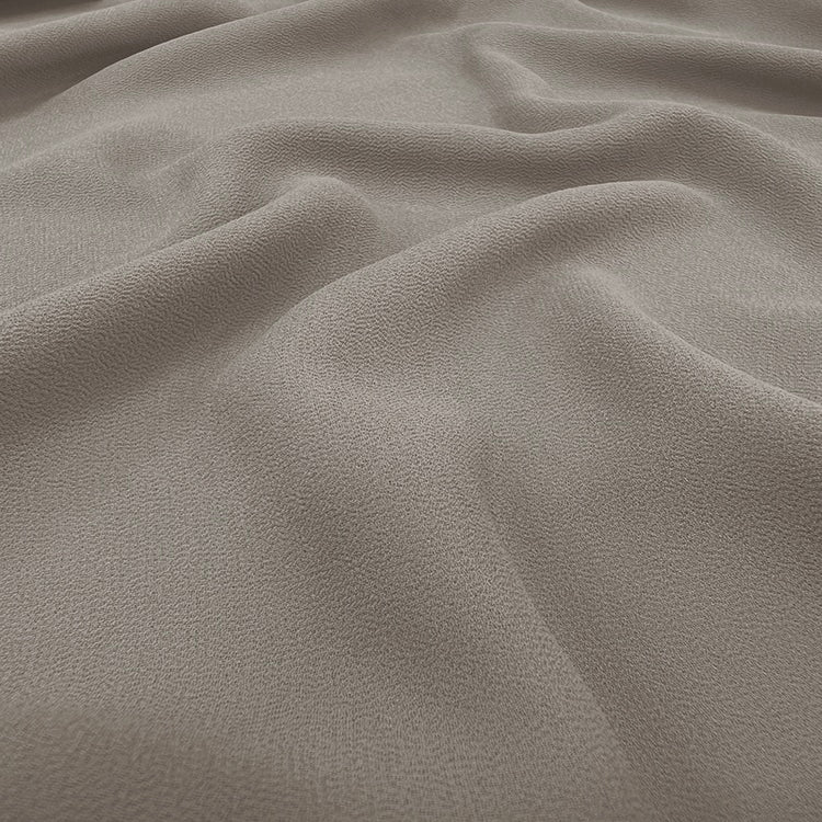 Beige Plain Pearl Chiffon Hijab