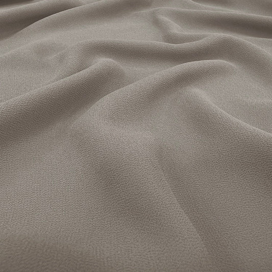 Beige Plain Pearl Chiffon Hijab