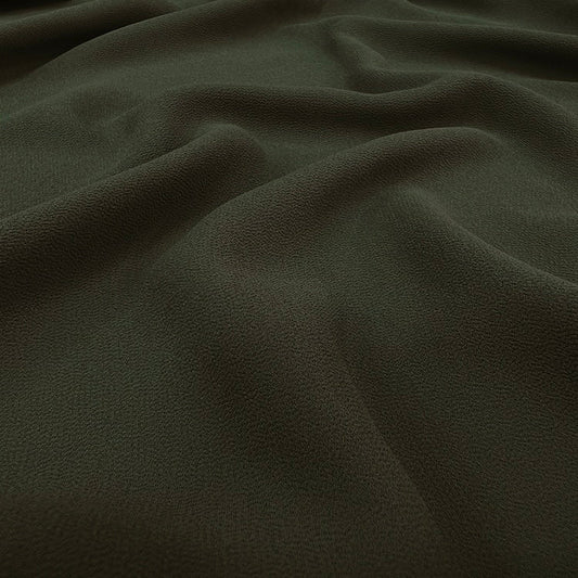  Black Plain Pearl Chiffon Hijab