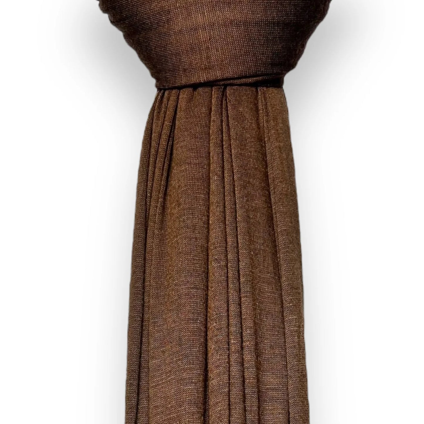 Brown Jersey Lite Hijab Emirati