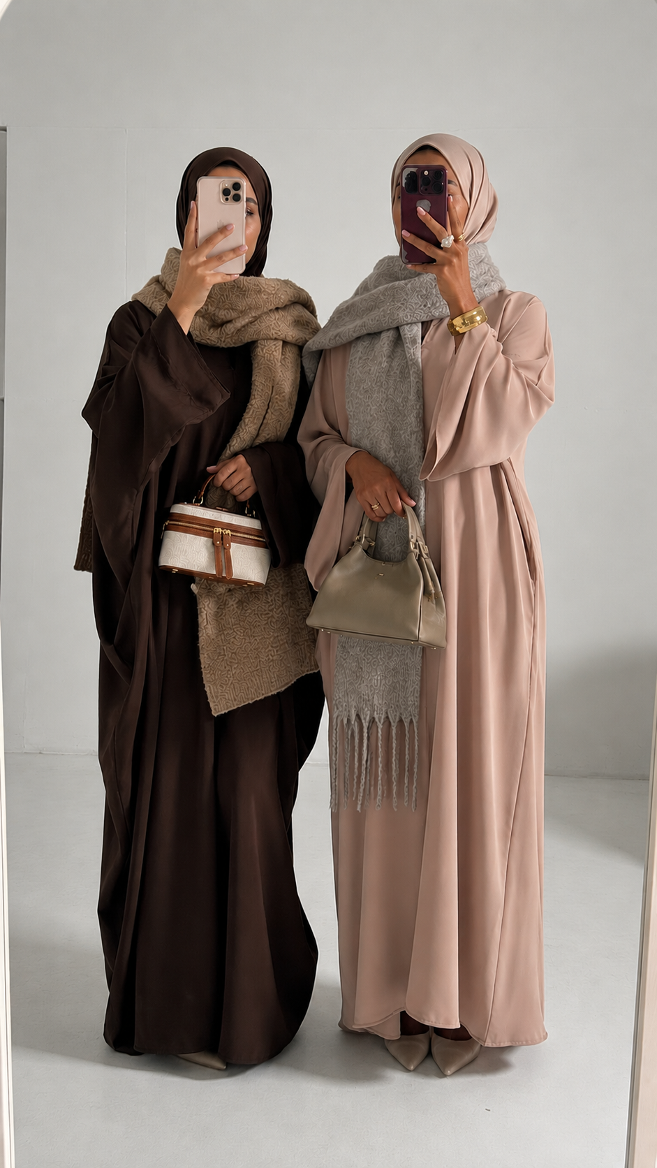 Aya Nude Premium Essential Straight Abaya