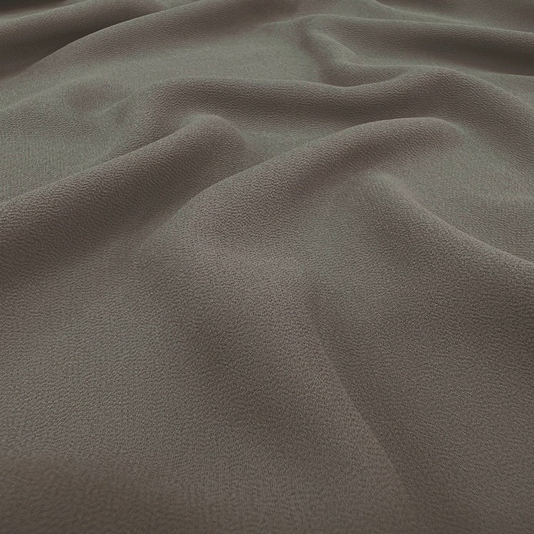 Coffee Plain Pearl Chiffon Hijab