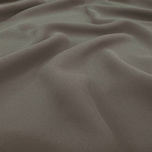 Coffee Plain Pearl Chiffon Hijab
