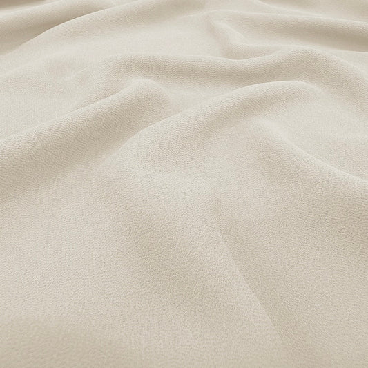 Cream Plain Pearl Chiffon Hijab