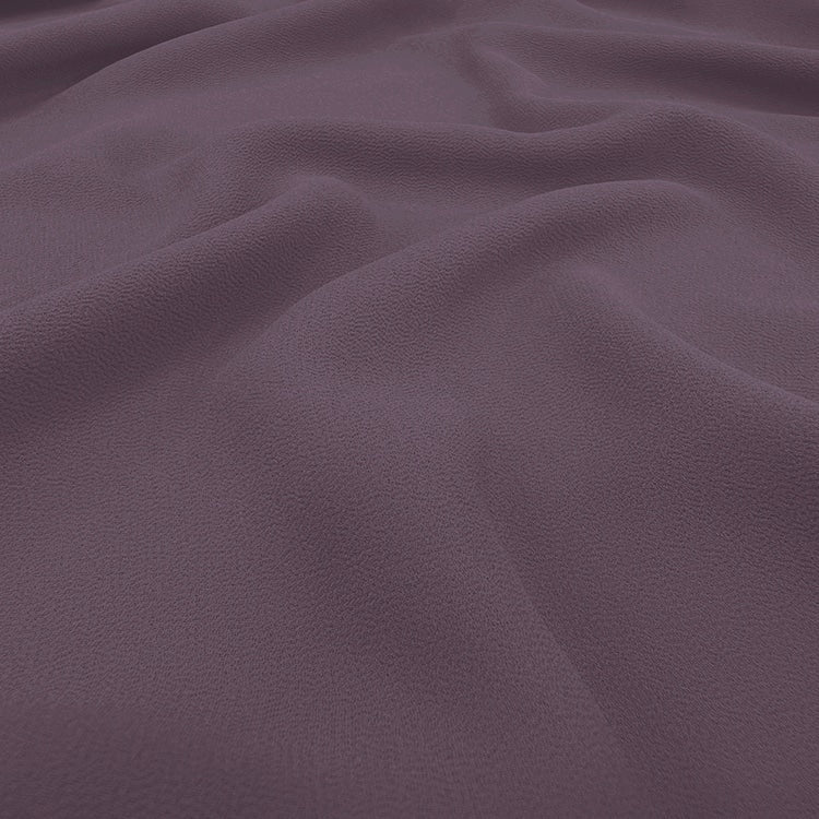 Dusty Purple Plain Pearl Chiffon Hijab