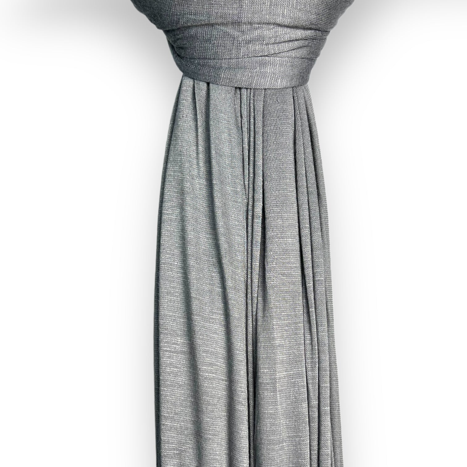Grey Jersey Lite Hijab (Emirati)
