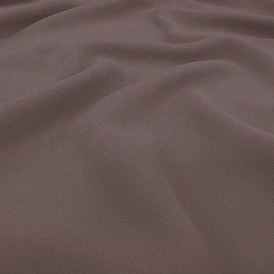 Light Brown Plain Pearl Chiffon Hijab