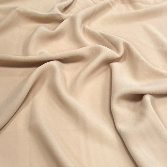 Light Gold Plain Pearl Chiffon Hijab