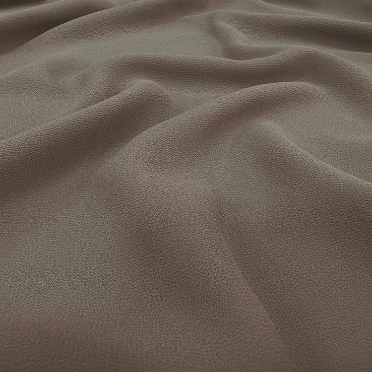 Mocca Plain Pearl Chiffon Hijab