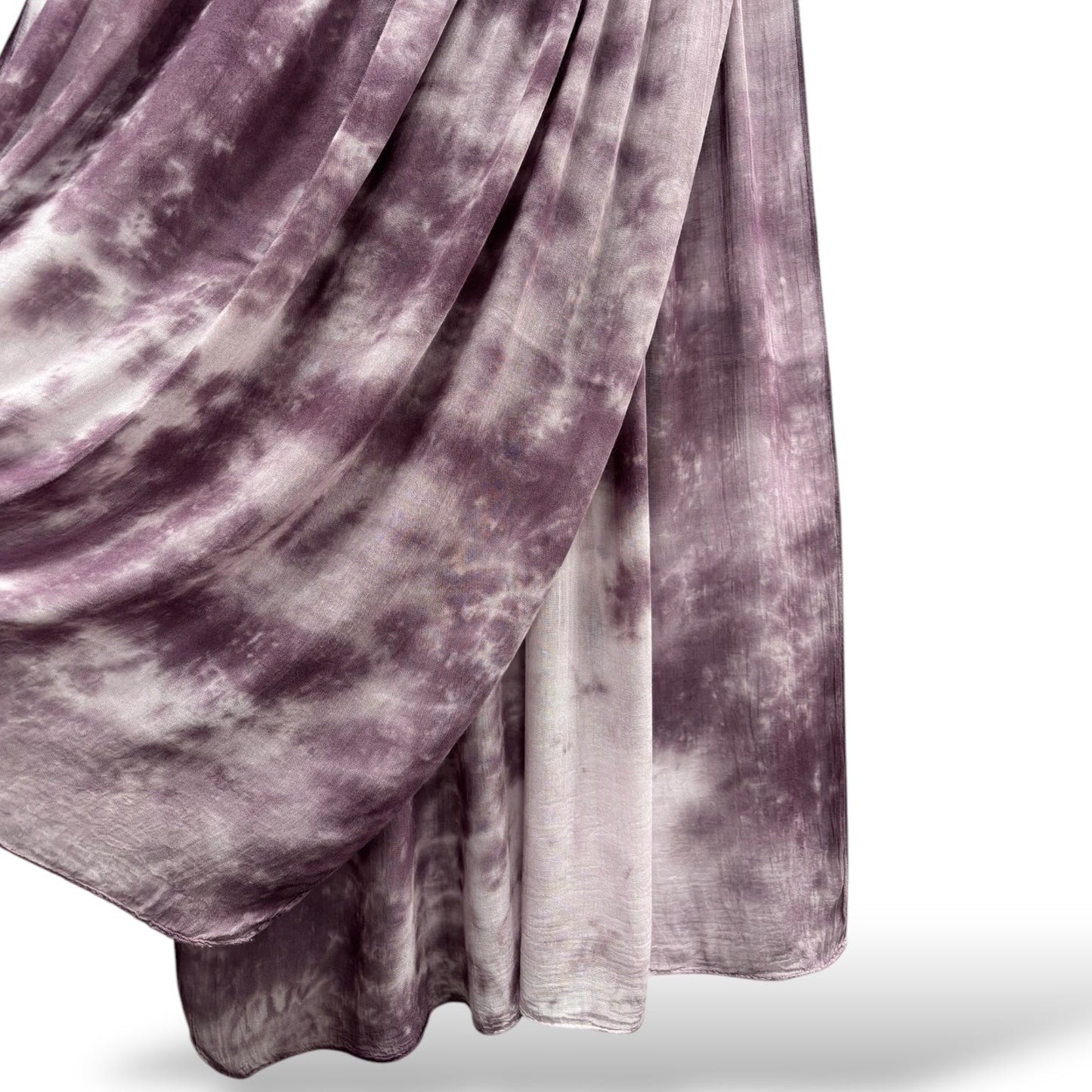 Taro Modal tiedye Dip Hijab