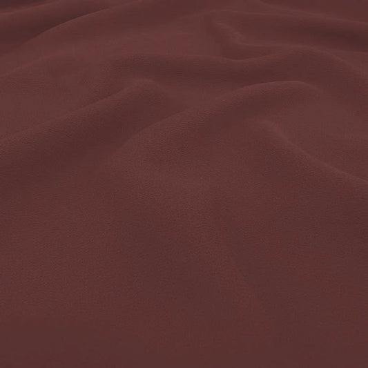 Terracotta Plain Pearl Chiffon Hijab