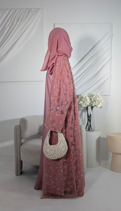 Zeina Floral Embellished Abayas for Women