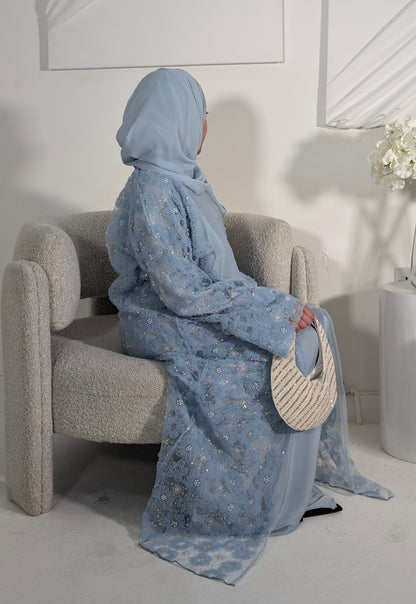Zeina Floral Embellished Abayas for Women