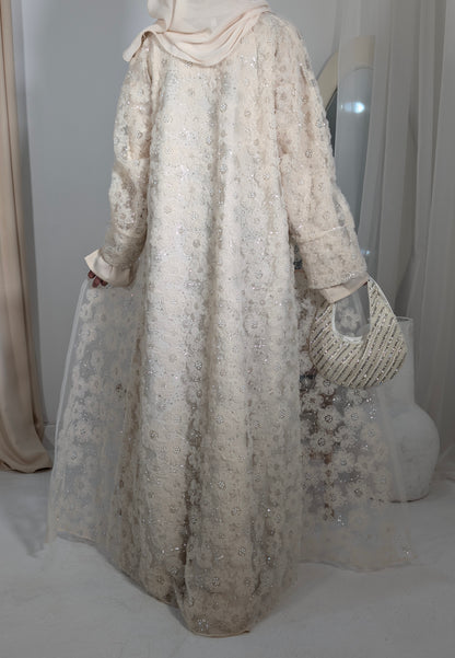 Zeina Floral Embellished Abayas for Women