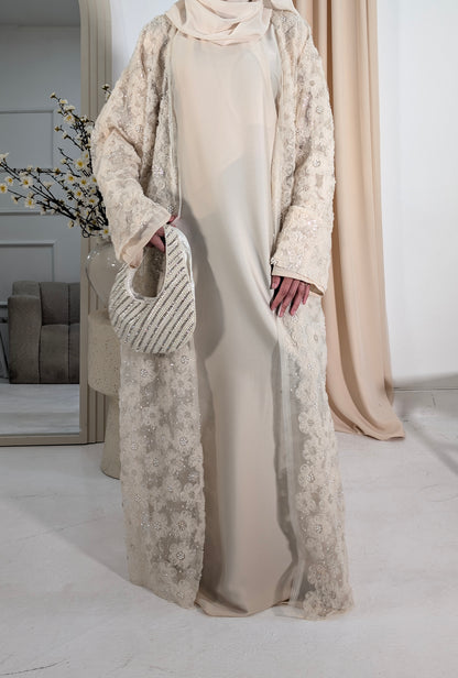 Zeina Floral Embellished Abayas for Women